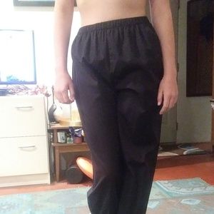 eskandar black pants